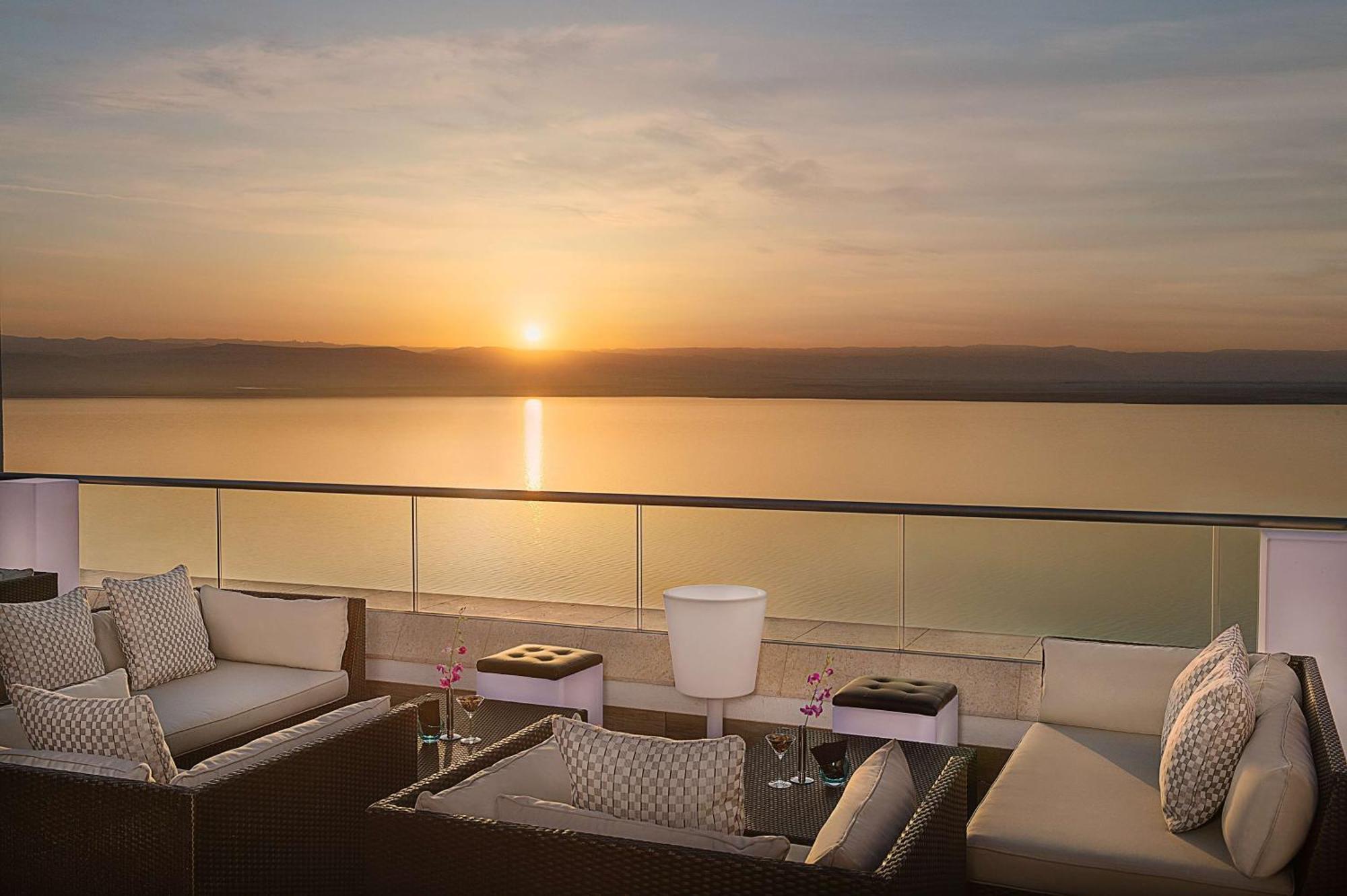 Hilton Dead Sea Resort & Spa Sweimeh Exterior photo View from the hotel