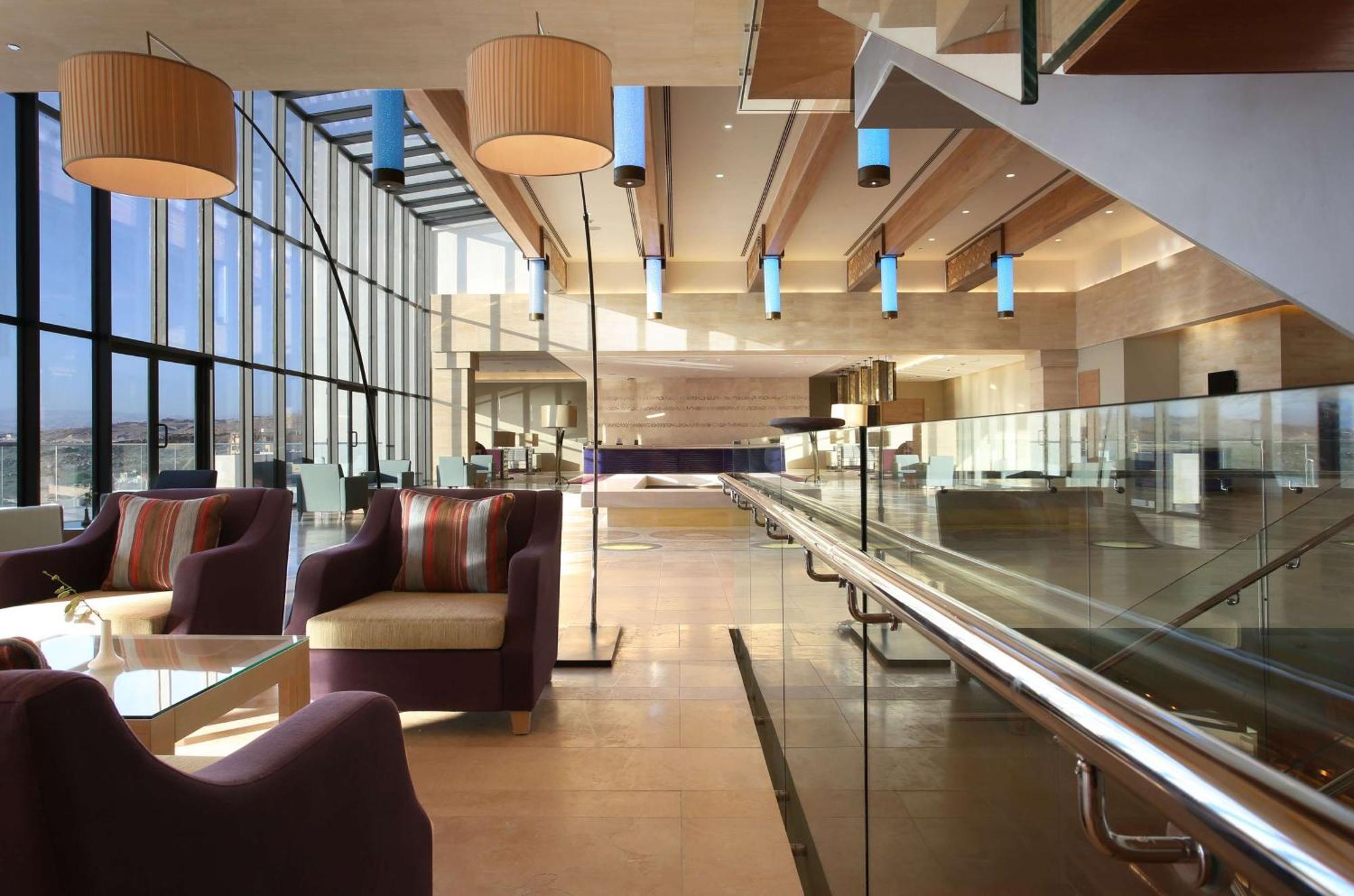 Hilton Dead Sea Resort & Spa Sweimeh Exterior photo The lounge at the airport